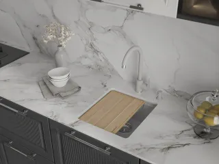 Мойка кухонная GranFest URBAN 4540 серый