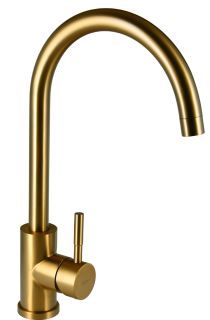 Смеситель для кухни Raiber Graceful RPG-012 золото матовое