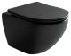 Комплект с инсталляцией Ceramica Nova CN4002MB_1002B_1000 унитаз Metropol CN4002MB крышка-сиденье с микролифтом и инсталляция Envision CN1002B с чёрной матовой кнопкой смыва Flat