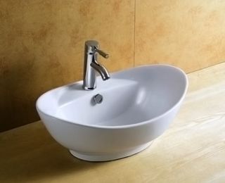 Раковина Mira MR-8001 белая