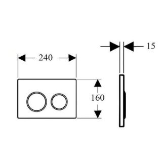 Мебельная раковина Rosa Уют 659 50см белый