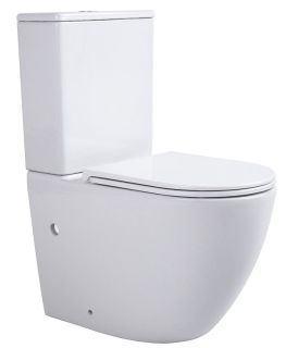 Напольный унитаз Sintesi Evi SIN-TP-EVI-251 безободковый белый