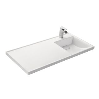 Раковина Акватон Лондри правая 105см 1A72223KLH010