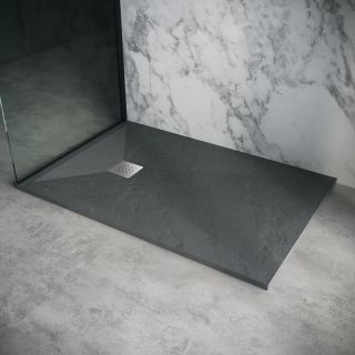 Душевой поддон Grossman Strong GR-S280100Q 100x80см графит