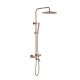 Душевой комплект Timo Saona SX-2380/19 с термостатом розовое золото