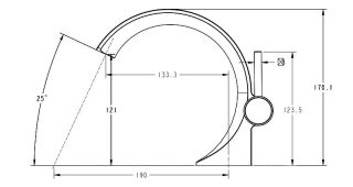 Смеситель для раковины Black&White Gravity 7106BG брашированное золото