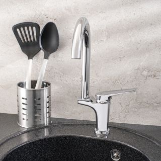 Смеситель для кухни РМС SL122-017FO хром