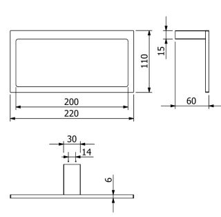 Полотенцедержатель Kludi Vela C 31978N0 брашированное золото