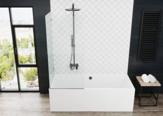 Акриловая ванна VagnerPlast Cavallo VPBA180CAV2X 180x80см белый