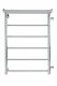 Полотенцесушитель водяной Indigo Line LLSHSW70-60R-б/п-60 с полкой 70x60 см хром
