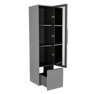 Колонна подвесная Cezares PLISSE PREMIUM 35x38x150 Grigio nuvola 55509 реверсивная