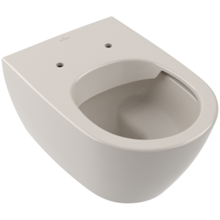 Унитаз подвесной Villeroy Boch  Subway 2.0 с открытым смывным краем Pergamon Бежевый