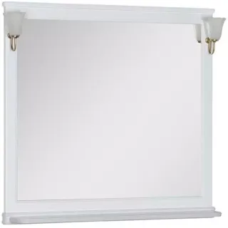 Зеркало Aquanet Валенса 180291 110 см белый матовый