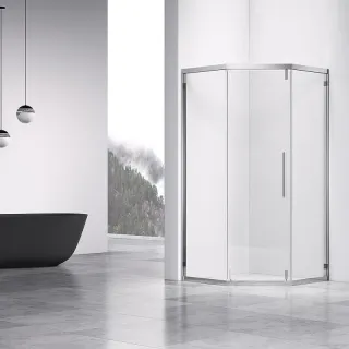 Душевой уголок Vincea Show VSP1-4SH100CL 100x100 см хром