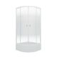 Душевой уголок Triton Лайт Щ0000061789 100x100 см профиль белый стекло с узором