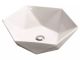 Раковина накладная SantiLine SL-1058 47см белый