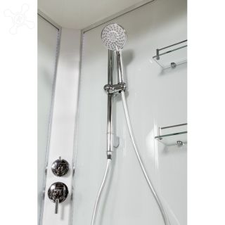 Душевая кабина Deto А01 с гидромассажем 100х100х220 см