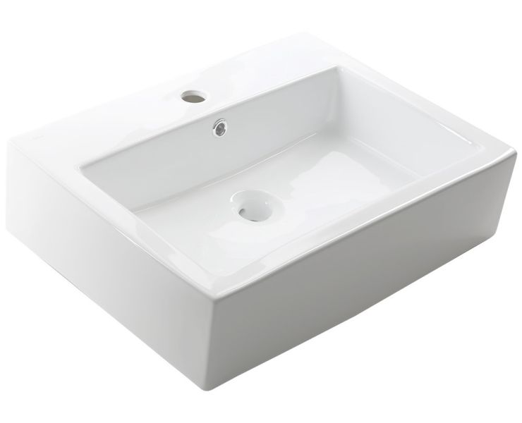 Накладная раковина Melana A121-803 60см белый