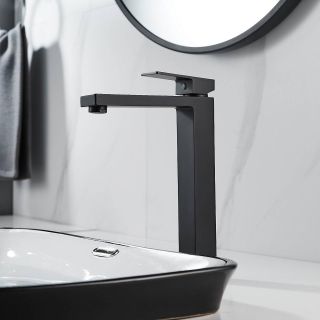 Смеситель для раковины Shevanik S9611H чёрный