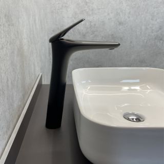 Смеситель для раковины Comforty чёрный матовый FC074B-CMT