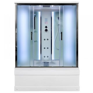 Душевая кабина Deto ЕМ4516 с гидромассажем (гм.) 160х85х220 см