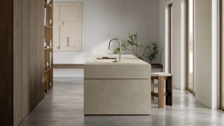 Смеситель для кухни Kludi Aurea 55852N575 с выдвижным изливом брашированный никель