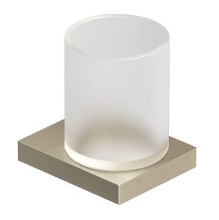 Стакан Kludi Vela C 31975N5 брашированный никель