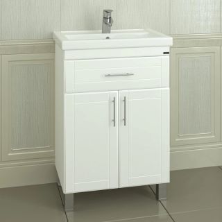 Тумба под раковину СанТа Дублин 223003 60см белый