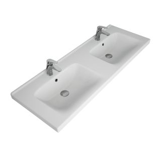 Раковина Lemark Гармония 641938 белая 125 см