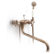 Смеситель для ванны Gappo G2265-3 красное золото