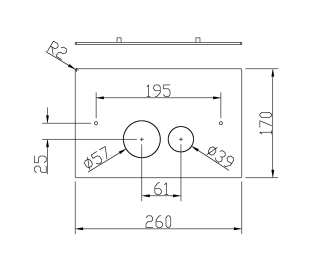 Кнопка смыва Boheme 648-NB брашированный никель