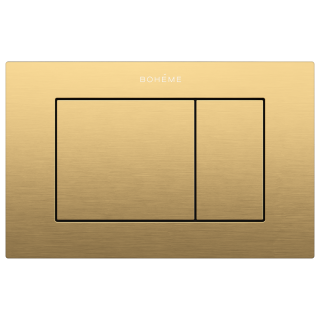 Клавиша смыва Boheme 650/2-MG золото матовое