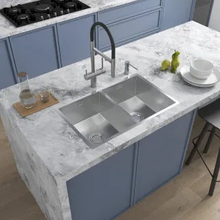 Смеситель для кухни Reflexion Lago RX9901SS полированная сталь