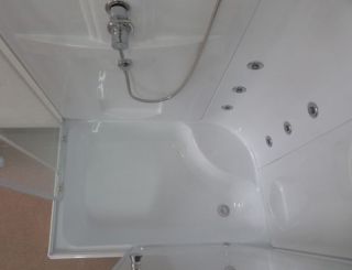 Душевая кабина Royal Bath BP правая стекло прозрачное 100x80см RB8100BP2-T-R