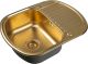 Мойка кухонная Zorg Inox PVD SZR-6249 BRONZE
