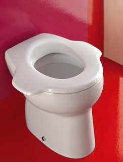 Унитаз приставной Laufen Florakids 8.2203.6.000.027.1 детский без сиденья