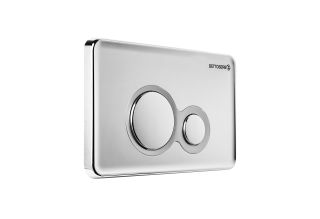 Клавиша смыва BETTOSERB  40006465 хром глянец+хром матовый DUO