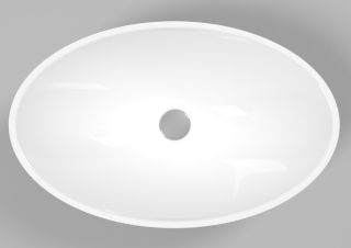 Раковина Whitecross Aquamarine 0715.056035.100 56см белый глянец