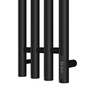 Полотенцесушитель электрический Point Деметра PN12832B П3 18x120см диммер справа чёрный