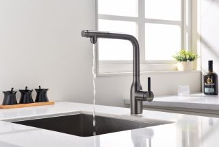 Смеситель для кухни Paulmark Viper Vi213105-B беретта