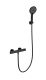 Смеситель для душа Wonzon & Woghand INN 1 WW-B3013-A-MB с термостатом чёрный матовый
