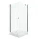 Душевой уголок Triton Форта Щ0000053344 90x90 см профиль хром стекло прозрачное