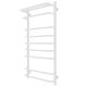Полотенцесушитель водяной Laris Стандарт 73208013БМ с полкой П9 50x100см белый матовый