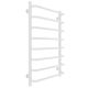 Полотенцесушитель водяной Laris Стандарт 73208015БМ П8 50x80см белый матовый