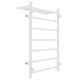 Полотенцесушитель водяной Laris Классик 73208026БМ правый с полкой П7 50x80см белый матовый