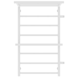 Полотенцесушитель водяной Laris Лавина 73208029БМ правый с полками П9 50x80см белый матовый