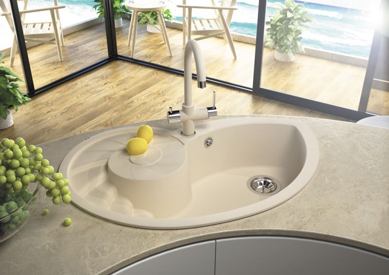 Кухонная мойка Florentina Наутилус антрацит