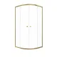 Душевой уголок Triton Альфа -Голд  Щ0000073922 90x90 см профиль золото стекло прозрачное