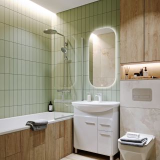 Зеркало с подсветкой Aqwella SOUL SOUL0255 55 см