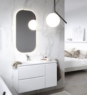 Зеркало с подсветкой Aqwella SOUL SOUL0255 55 см